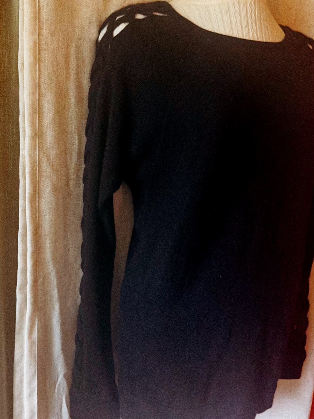 Kinross Cashmere The “I Swear This Black Sweater Is Different” Sweater